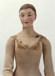 Manekin, 1817 (drewno, metal, tekstylia i papierowa maszyna) (patrz również 312162-312163)
